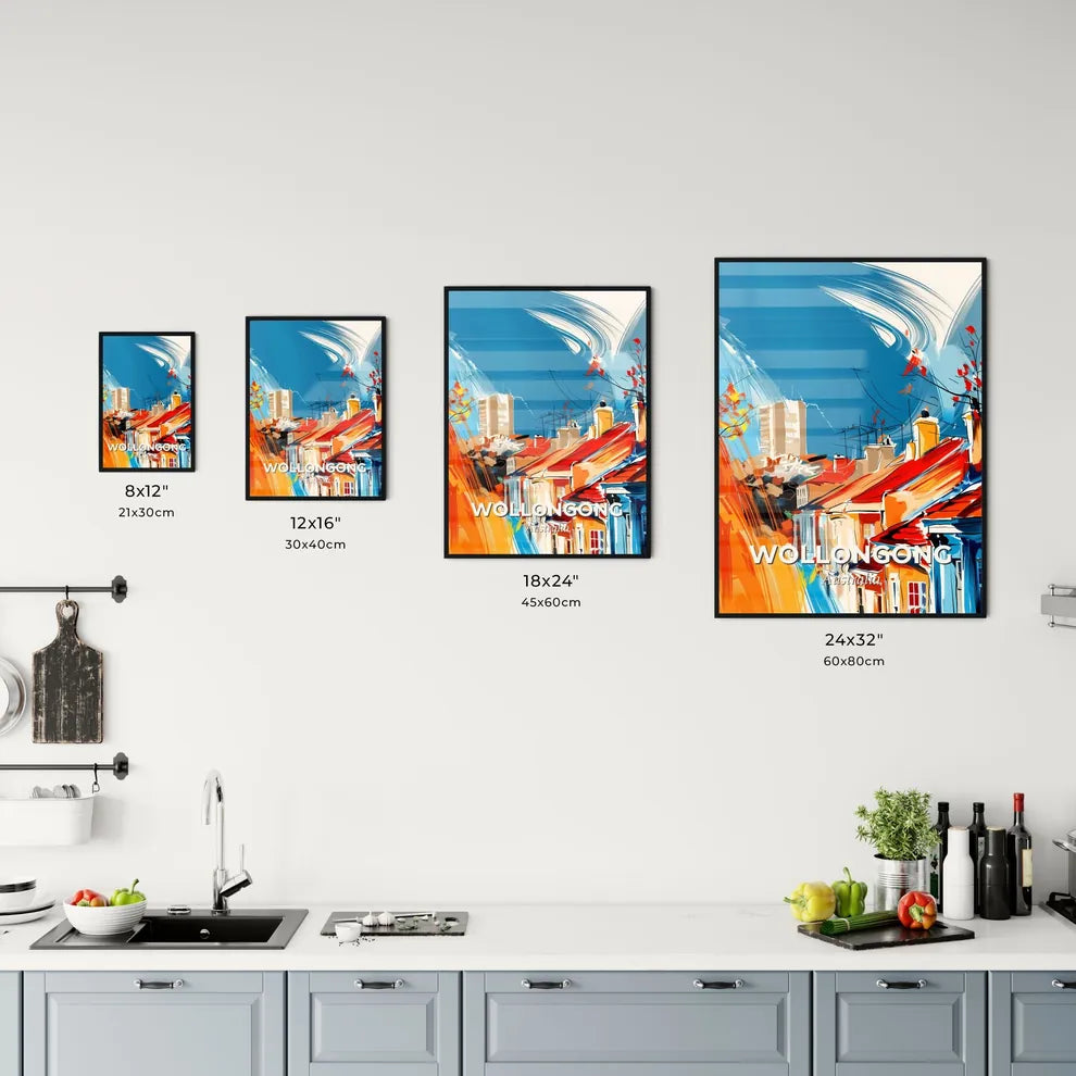 Vibrant Wollongong, Australia Kitchen Art