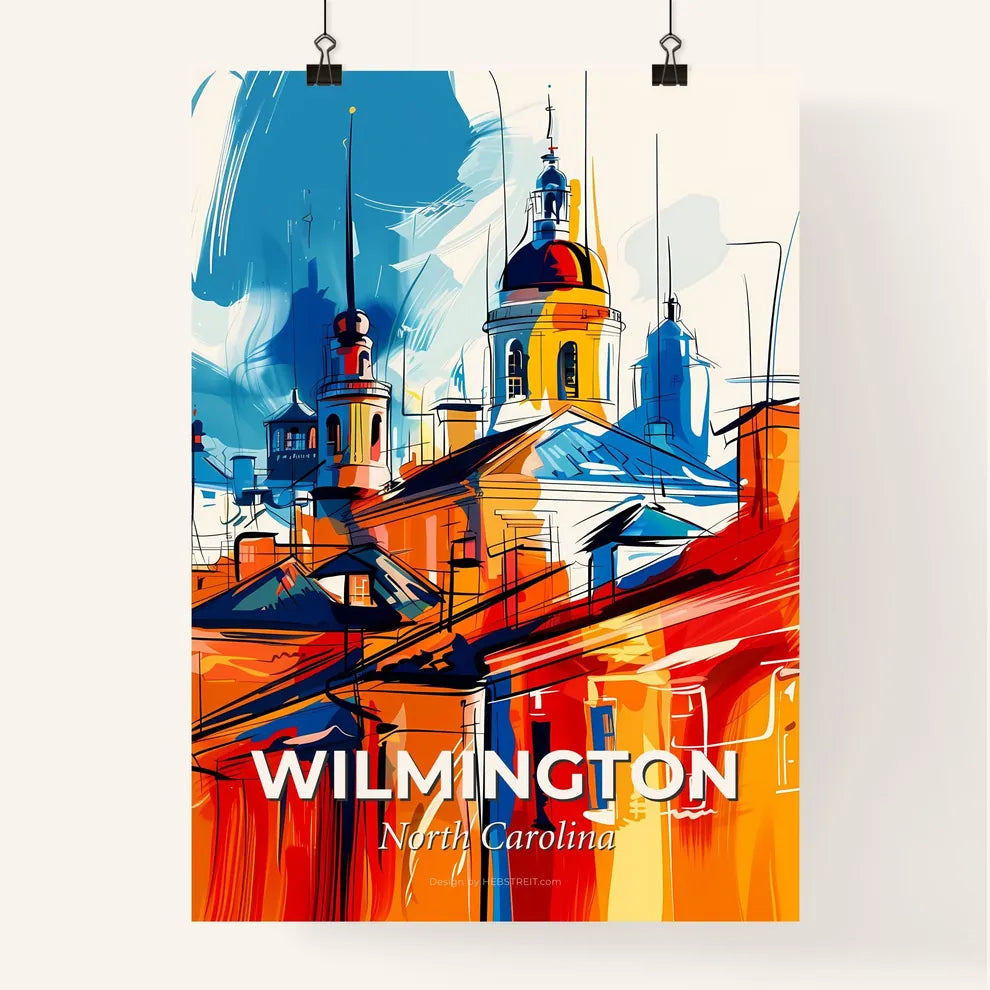 Vibrant Wilmington, North Carolina Poster