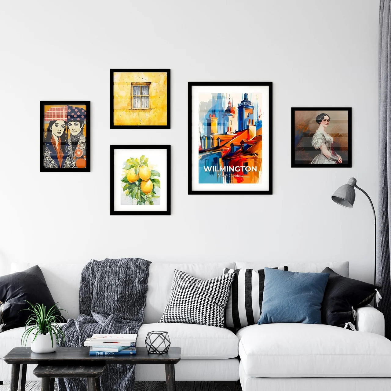 Vibrant Wilmington, North Carolina Wall Art Collection