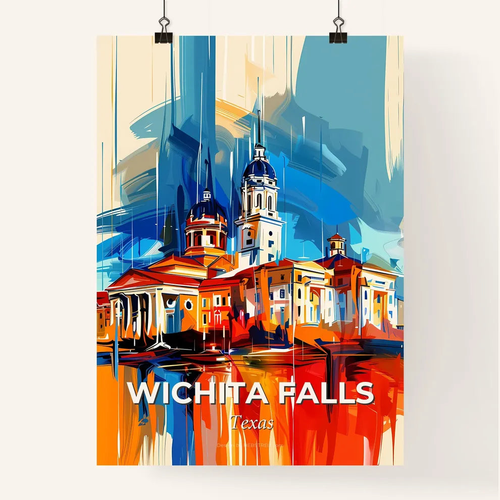Vibrant Wichita Falls, Texas Poster