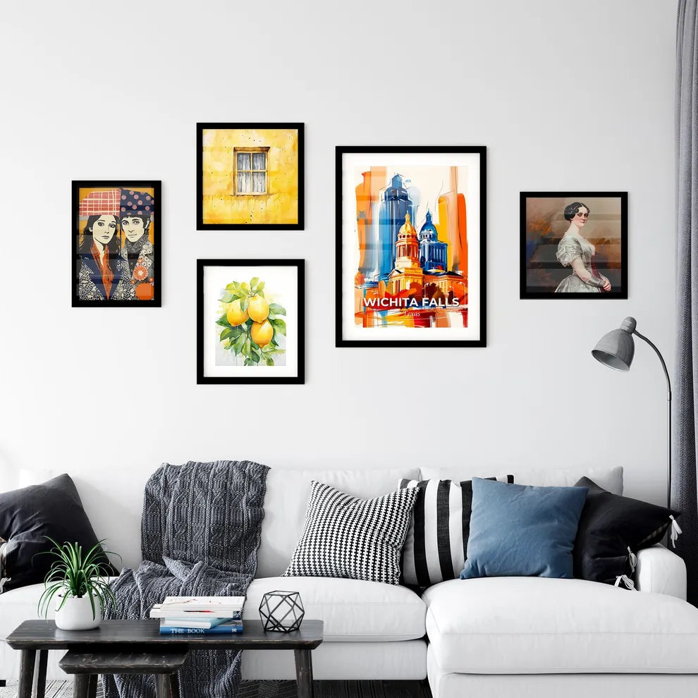 Vibrant Wichita Falls, Texas Wall Art Collection