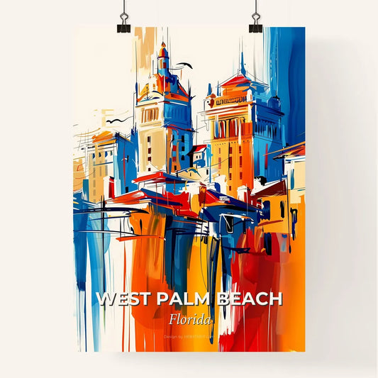 Vibrant West Palm Beach, Florida Poster