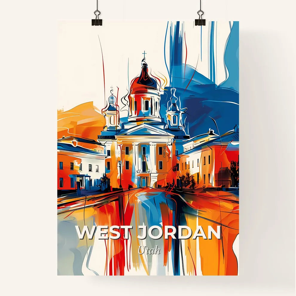 Vibrant West Jordan, Utah Poster