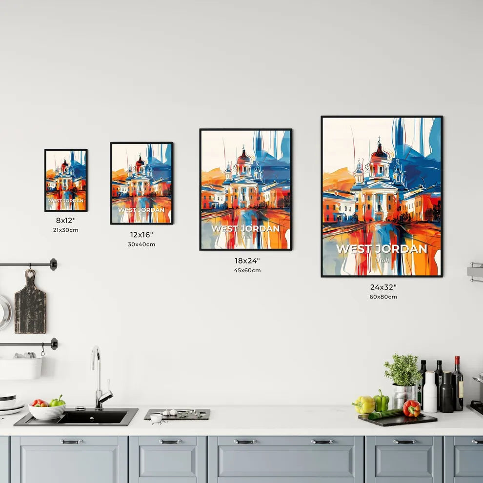 Vibrant West Jordan, Utah Kitchen Art