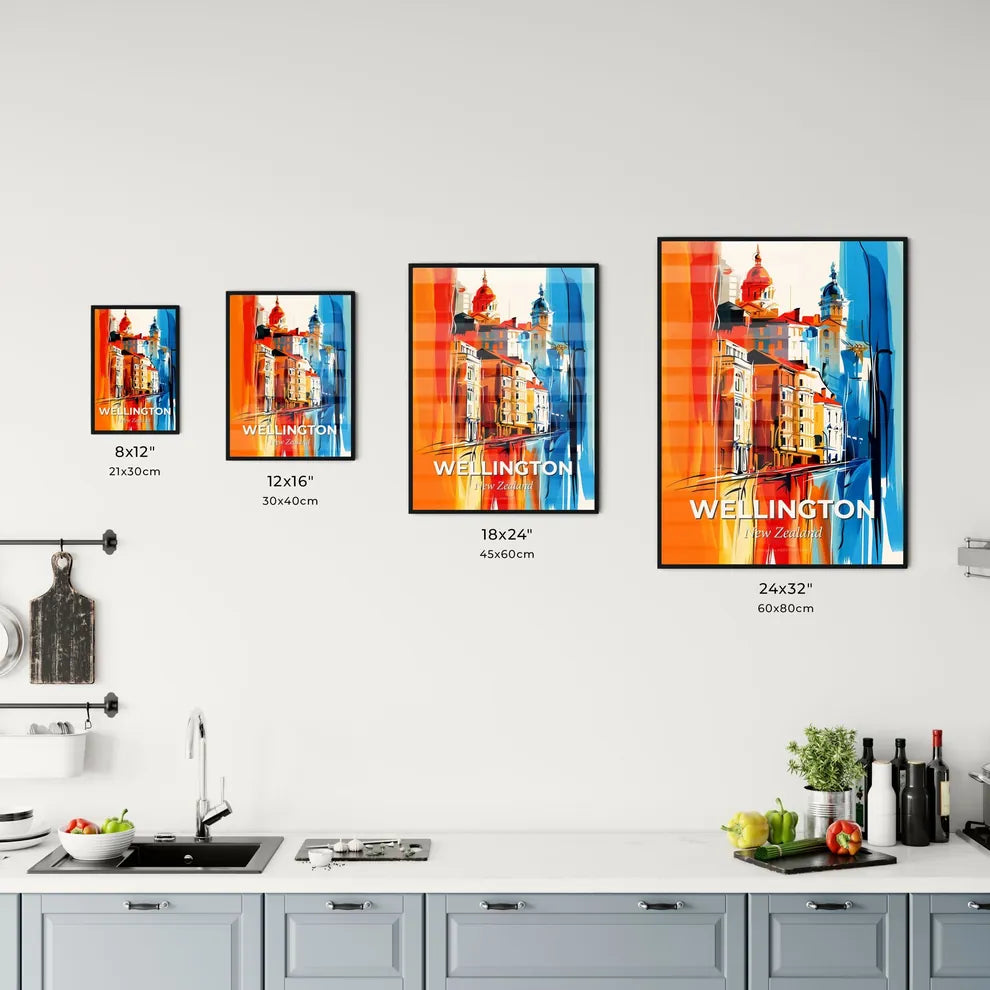 Vibrant Wellington, New Zealand Kitchen Art