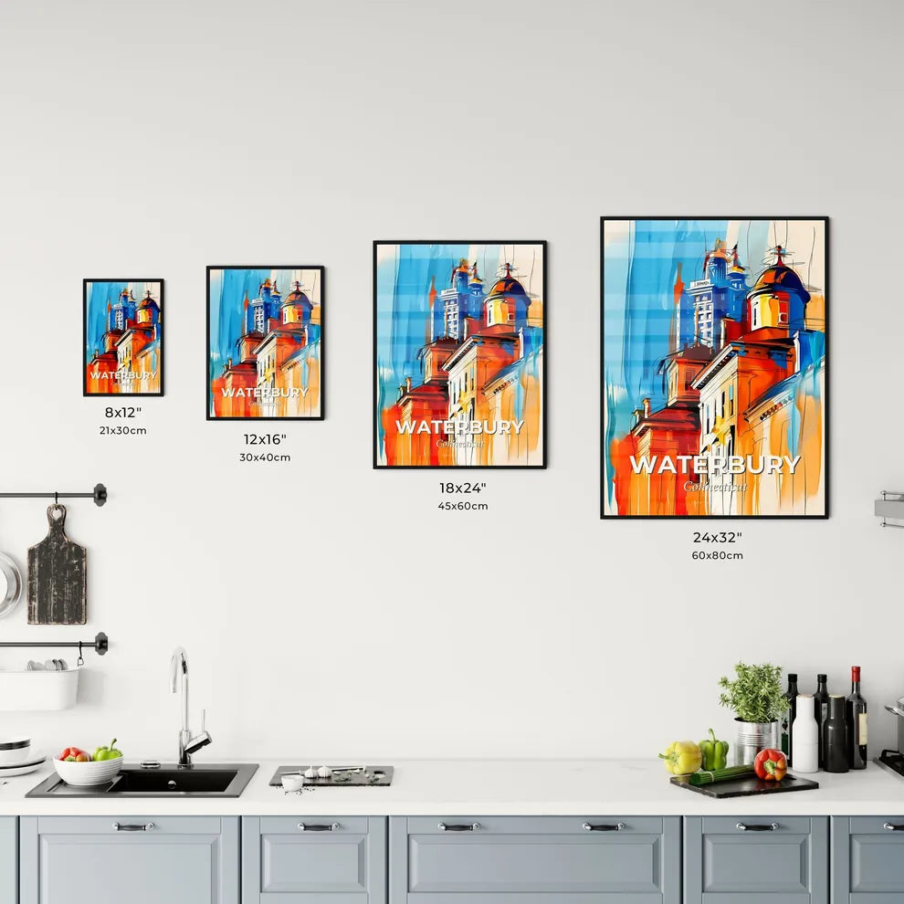 Vibrant Waterbury, Connecticut Kitchen Art