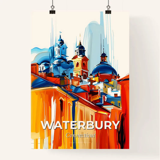 Vibrant Waterbury, Connecticut Poster