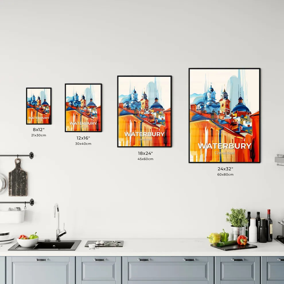 Vibrant Waterbury, Connecticut Kitchen Art