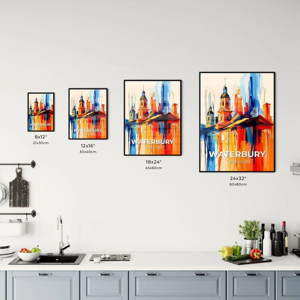 Vibrant Waterbury, Connecticut Kitchen Art
