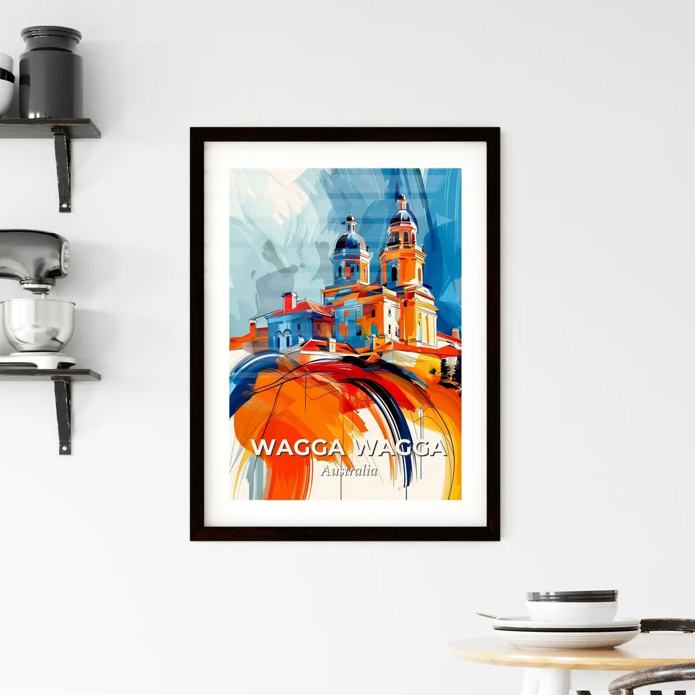 Vibrant Wagga Wagga, Australia Framed Print