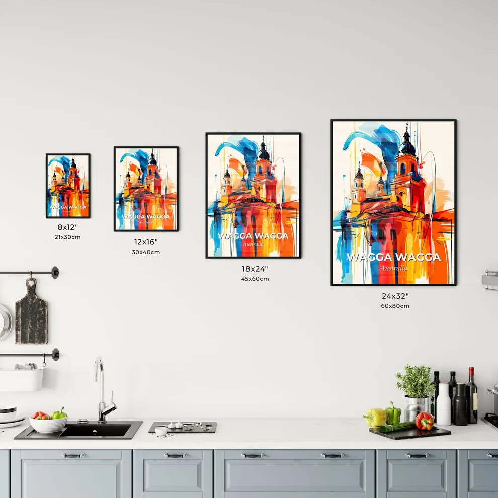 Vibrant Wagga Wagga, Australia Kitchen Art