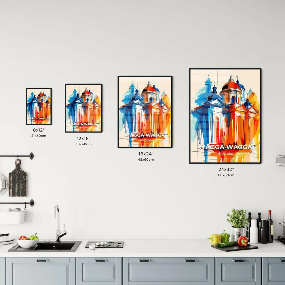 Vibrant Wagga Wagga, Australia Kitchen Art
