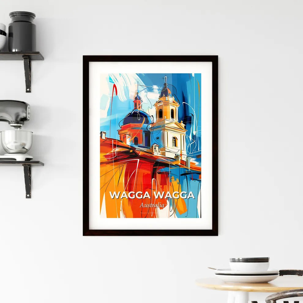 Vibrant Wagga Wagga, Australia Framed Print