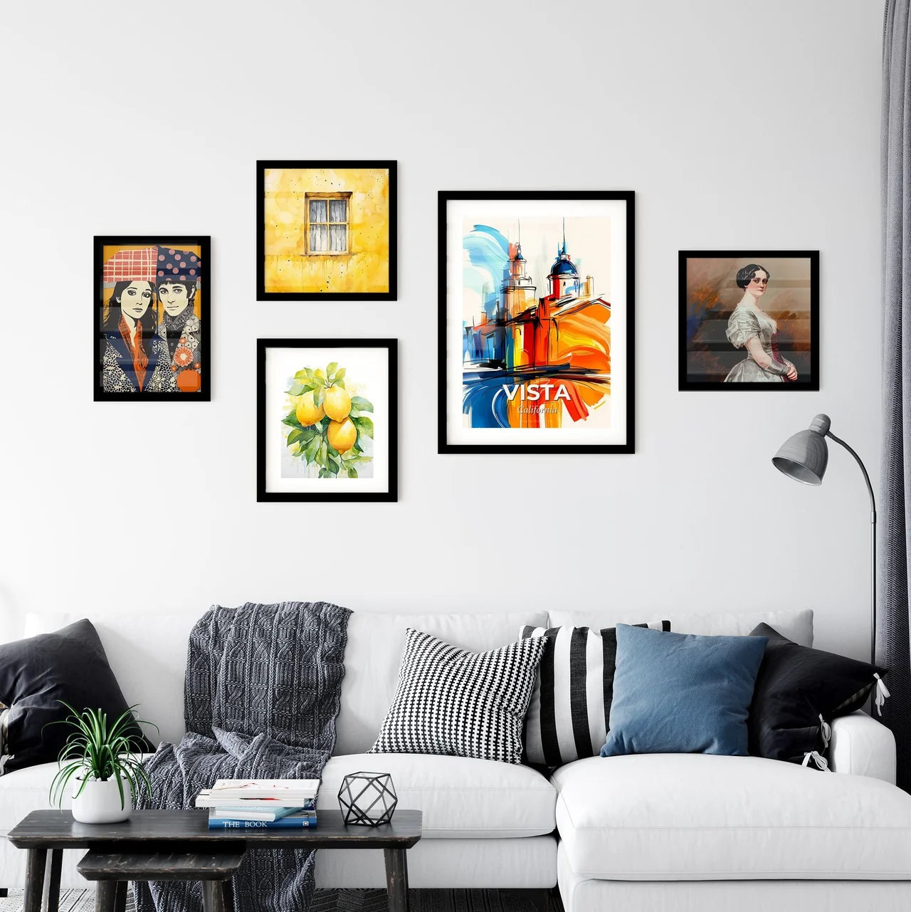 Vibrant Vista, California Wall Art Collection