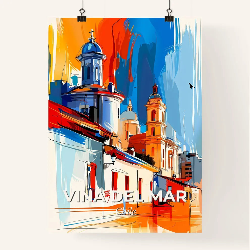 Vibrant Vina Del Mar, Chile Poster