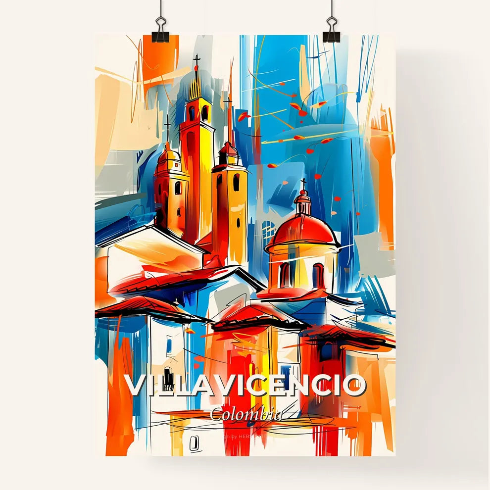 Vibrant Villavicencio, Colombia Poster