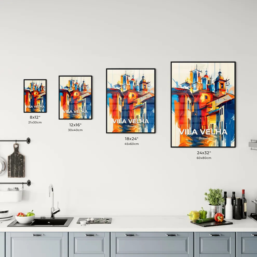 Vibrant Vila Velha, Brazil Kitchen Art