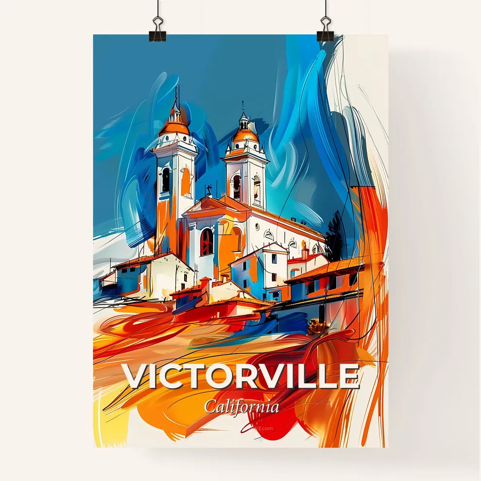 Vibrant Victorville, California Poster