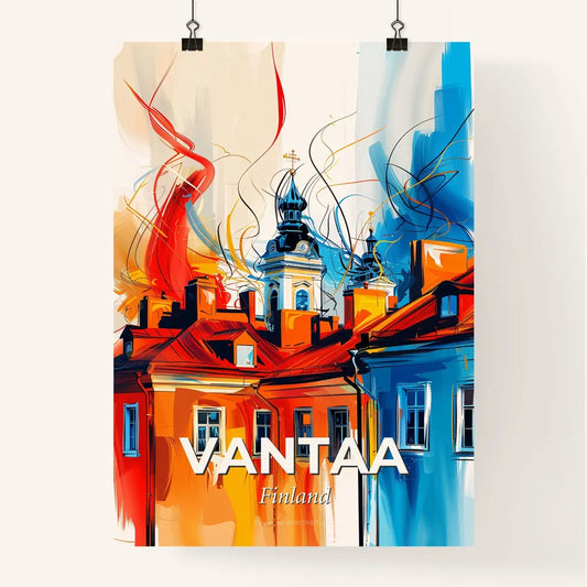 Vibrant Vantaa, Finland Poster