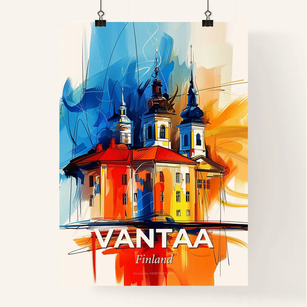 Vibrant Vantaa, Finland Poster