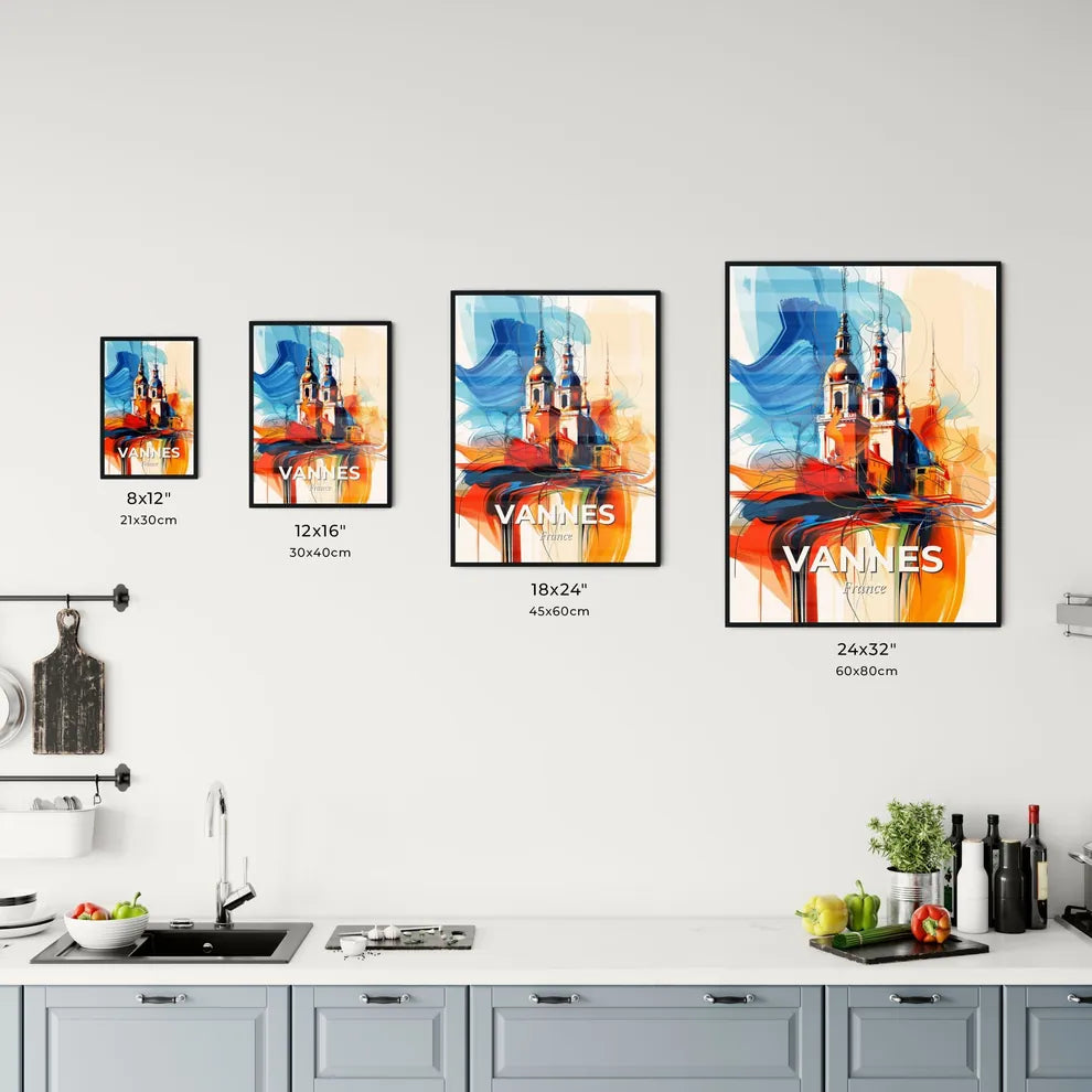 Vibrant Vannes, France Kitchen Art