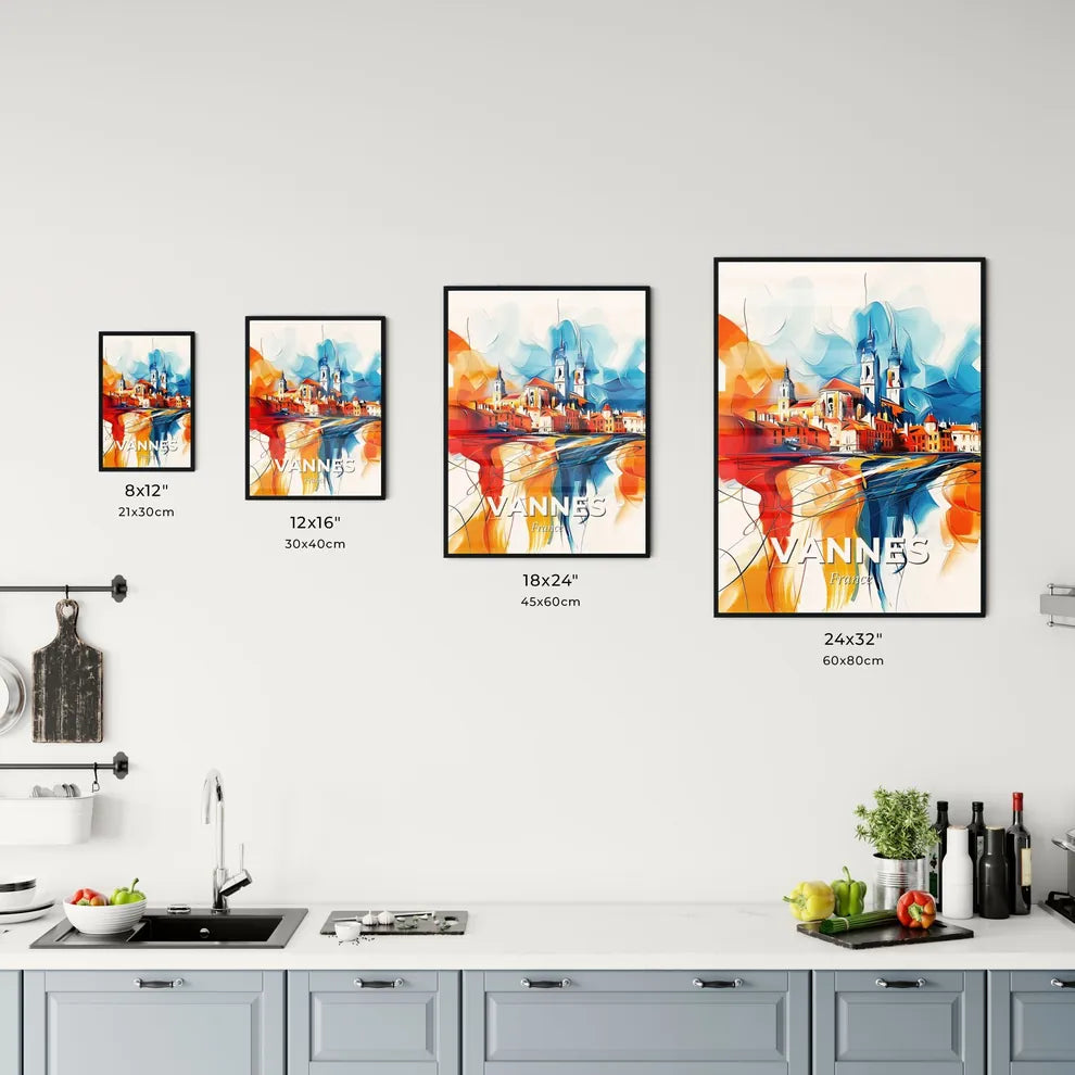 Vibrant Vannes, France Kitchen Art