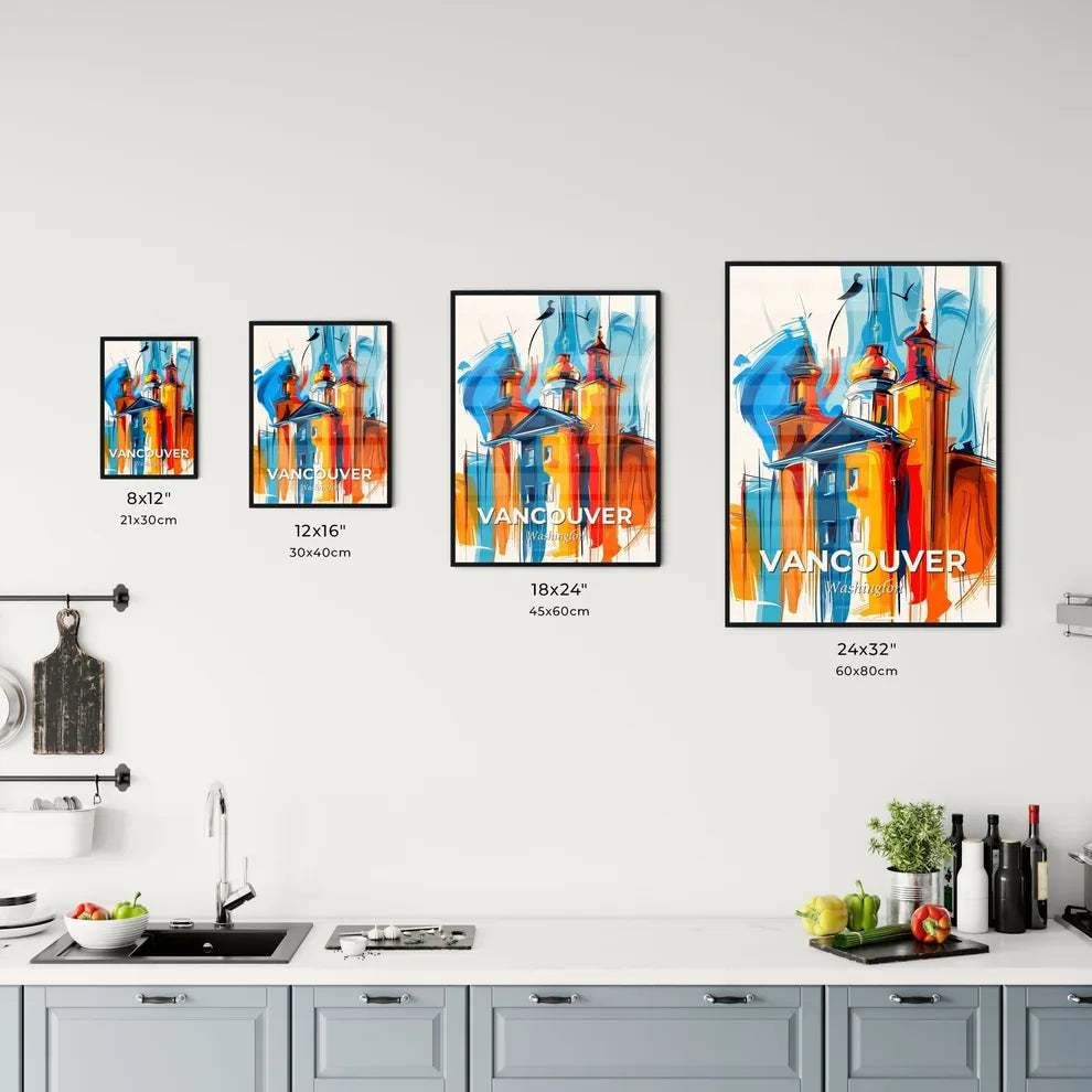 Vibrant Vancouver, Washington Kitchen Art