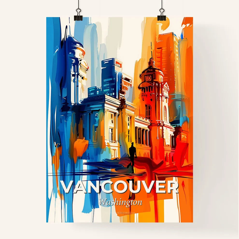 Vibrant Vancouver, Washington Poster