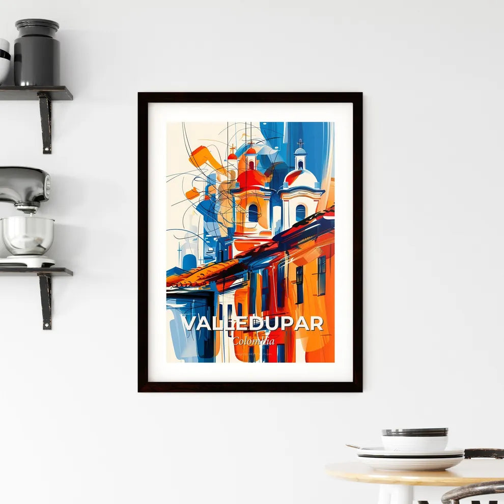 Vibrant Valledupar, Colombia Framed Print