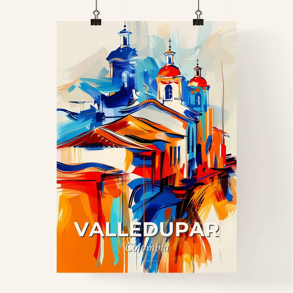 Vibrant Valledupar, Colombia Poster