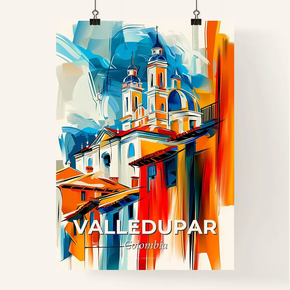 Vibrant Valledupar, Colombia Poster