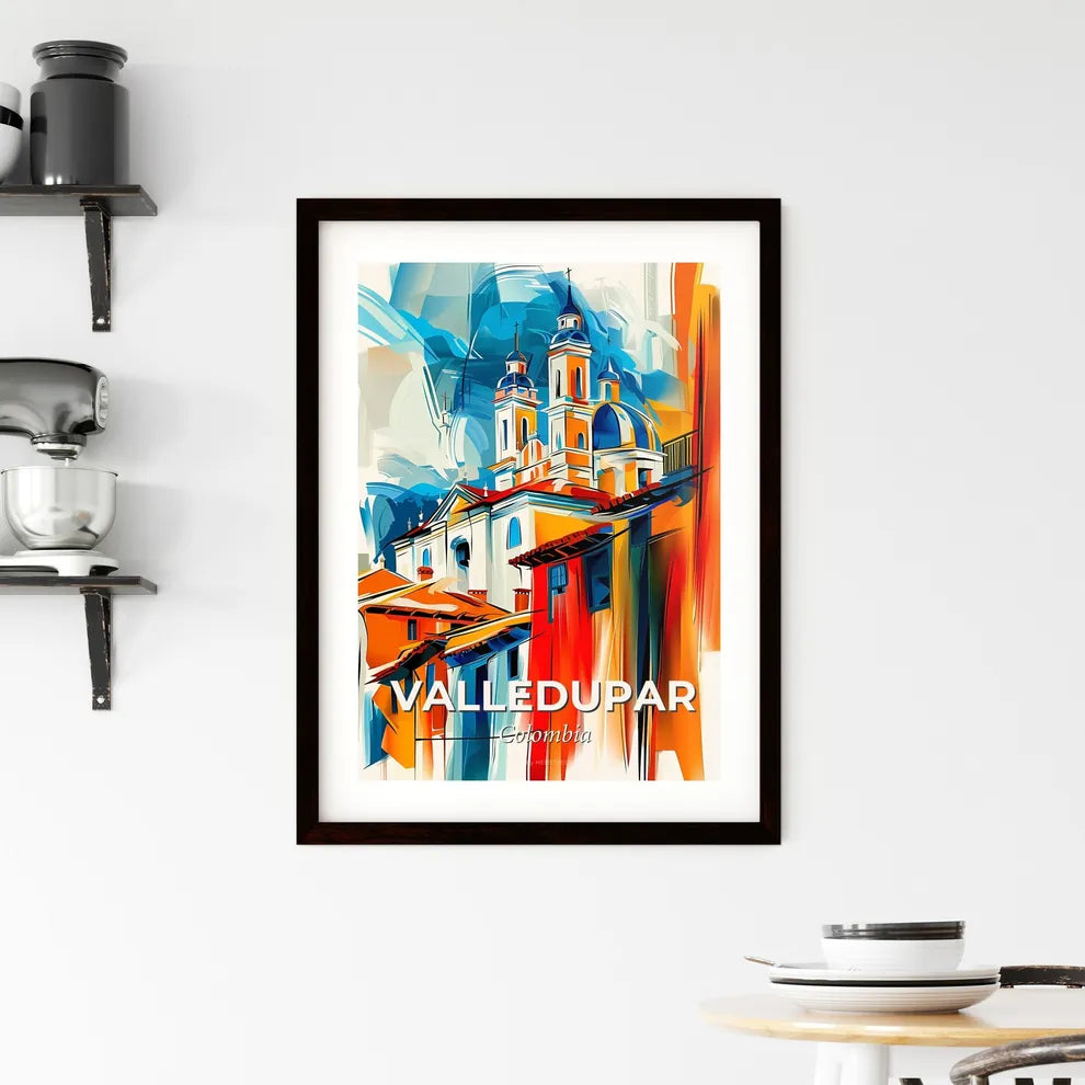 Vibrant Valledupar, Colombia Framed Print