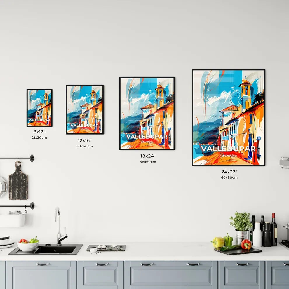 Vibrant Valledupar, Colombia Kitchen Art