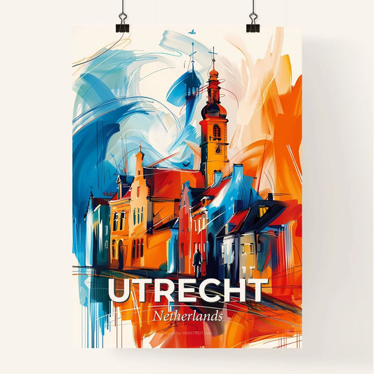 Vibrant Utrecht, Netherlands Poster