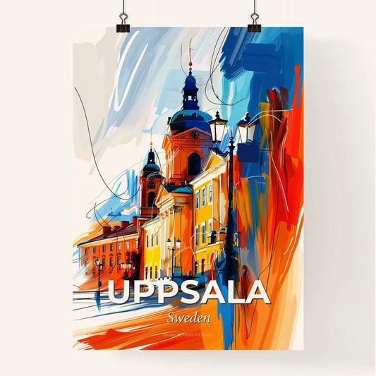 Vibrant Uppsala, Sweden Poster