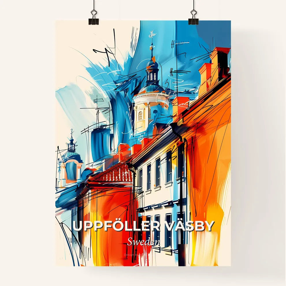 Vibrant Uppföller Väsby, Sweden Poster