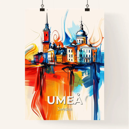 Vibrant Umeå, Sweden Poster
