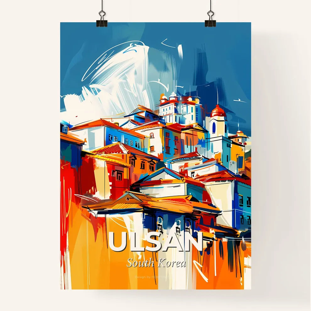 Vibrant Ulsan, South Korea Poster