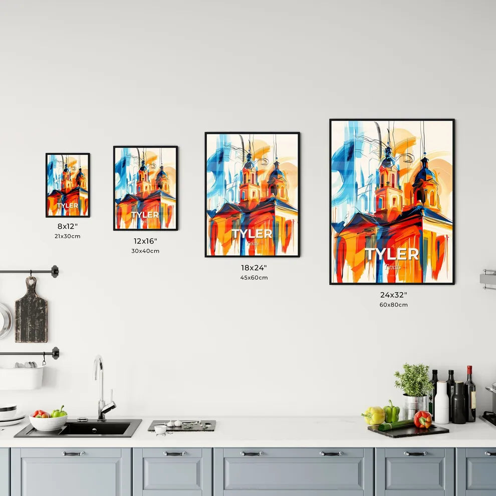 Vibrant Tyler, Texas Kitchen Art