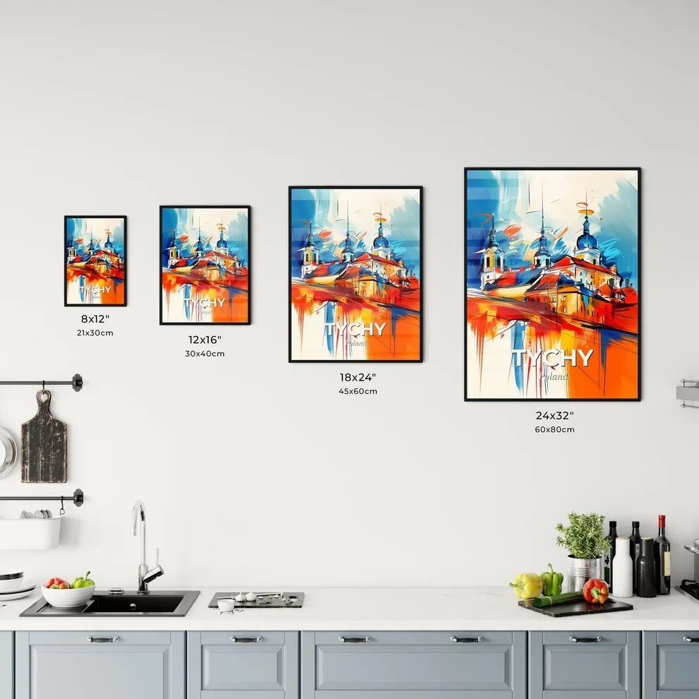 Vibrant Tychy, Poland Kitchen Art