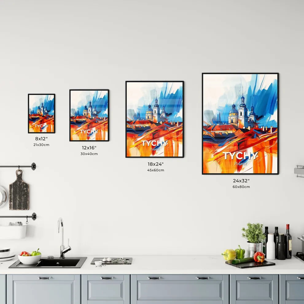 Vibrant Tychy, Poland Kitchen Art