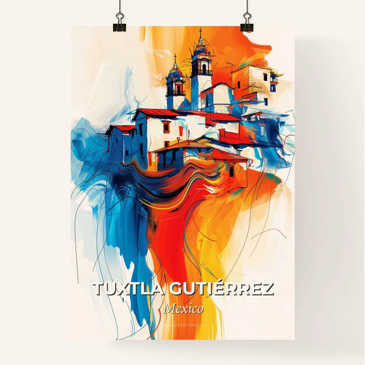 Vibrant Tuxtla Gutiérrez, Mexico Poster