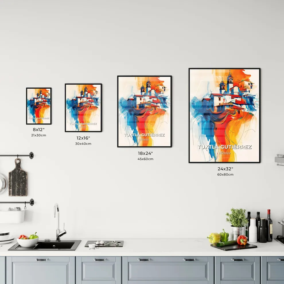 Vibrant Tuxtla Gutiérrez, Mexico Kitchen Art