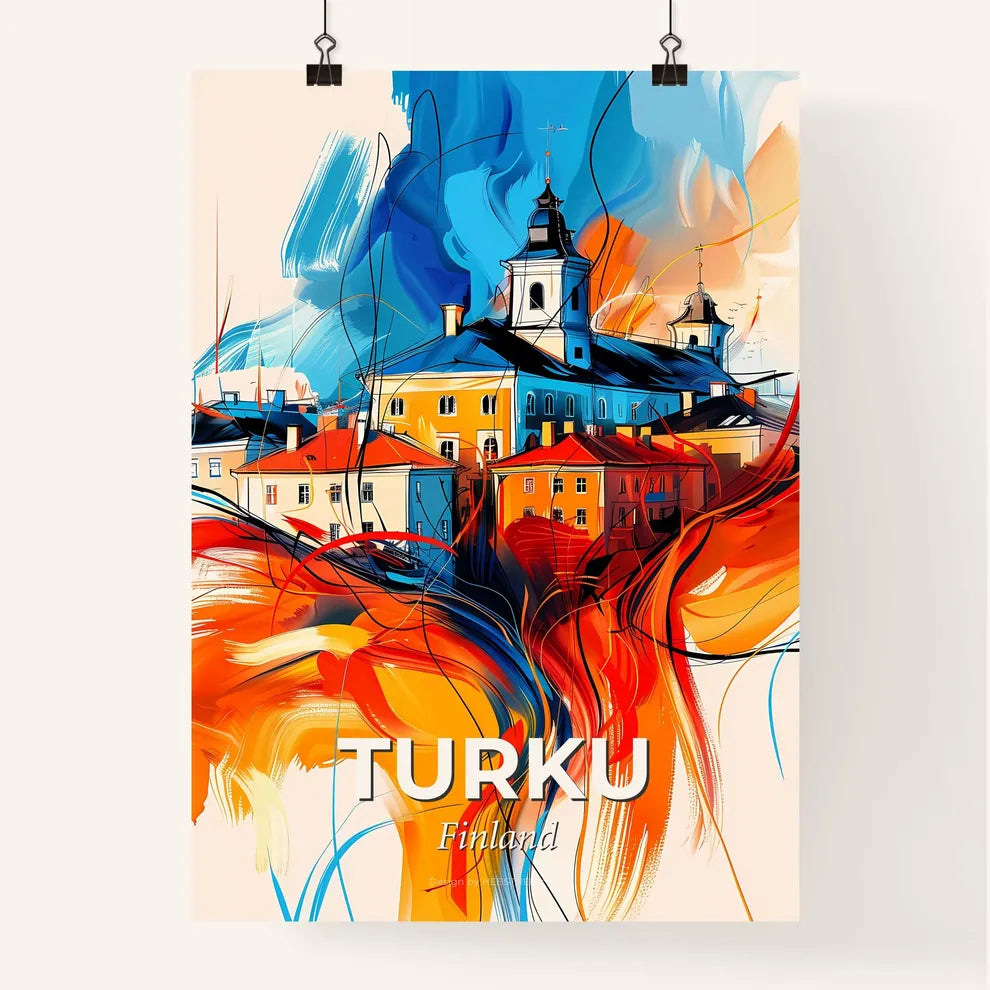 Vibrant Turku, Finland Poster
