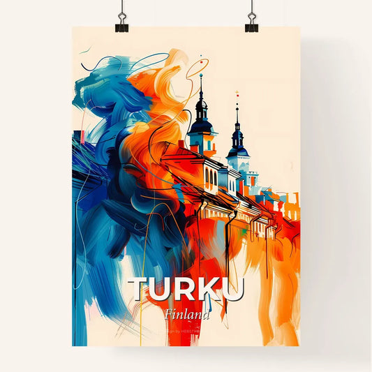 Vibrant Turku, Finland Poster