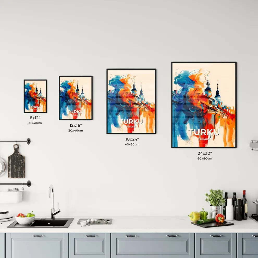 Vibrant Turku, Finland Kitchen Art