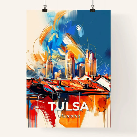 Vibrant Tulsa, Oklahoma Poster