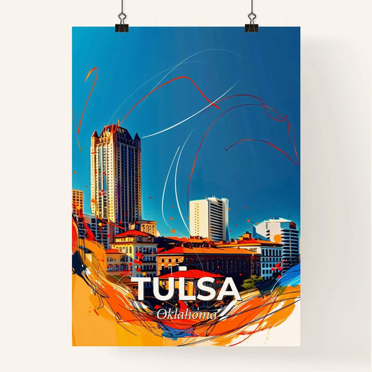 Vibrant Tulsa, Oklahoma Poster