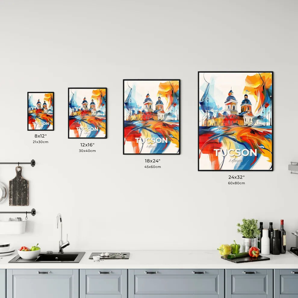 Vibrant Tucson, Arizona Kitchen Art