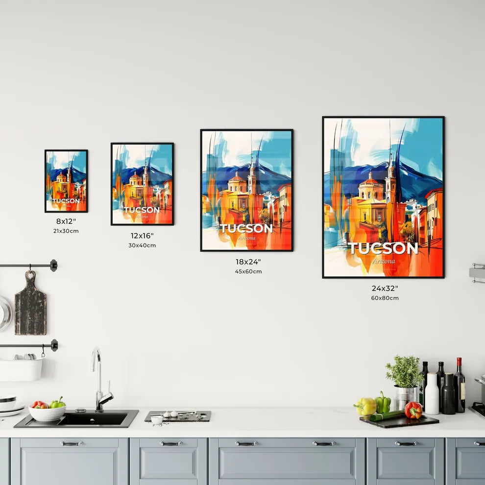 Vibrant Tucson, Arizona Kitchen Art